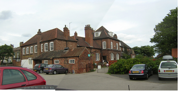 A view of Red Barnes from the car park