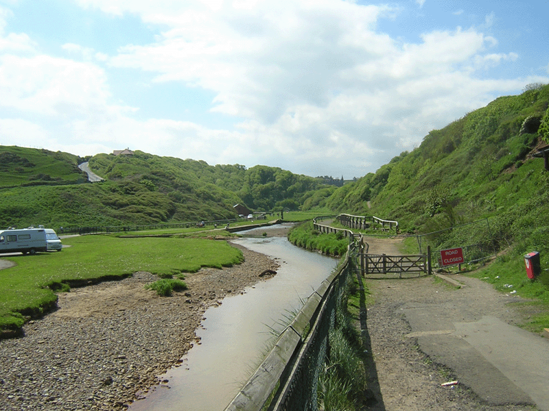 A picture of Saltburn Gill